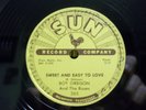 ROY ORBISON - SUN # 265 78rpm - SWEET AND EASY TO LOVE / DEVIL DOLL - SHINY NM