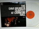 The Dave Brubeck Quartet - At Carnegie Hall Part 2 1963 SBPG 62156 ED1 LP