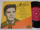 Carl Mann EP Mona Lisa Red London label RE 5072 Sweden VG+/VG+