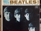 THE BEATLES MEET THE BEATLES NO LABEL CREDITS RARE 1ST PRESS STEREO