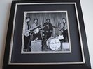 Pete Best SIGNED Framed LARGE Square Photo Autograph display Beatles AFTAL & COA