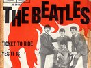 THE BEATLES - TICKET TO RIDE/YES IT IS - PARLOPHON O 28 523 - AUSTRIA PRESSUNG