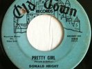 Rare 1964 Northern Soul 45 Donald Height OLD TOWN 1164 PRETTY GIRL / YOU CANT..
