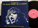 LP BEST OF ROLLING STONES LIVE IN CONCERT - BRS-775 NM Not TMOQ
