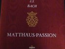 FRITZ WERNER / BACH Matthaus passion / ERATO STEREO STE 50 006-9