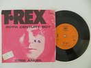 T.REX 20th CENTURY BOY ISRAELI 45 w/ HEBREW PS RARE