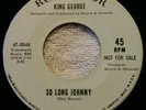 KING GEORGE PLUG 8846 RCA VICTOR SO LONG JOHNNY AH HUH PROMO RARE 45 SOUL