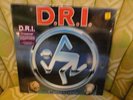 D.R.I. CROSSOVER LP-1987 METAL BLADE RECORDS-VINTAGE NETAL-EXCELLENT CONDITION