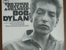Bob Dylan The Times They Are A-Changin' Orange Textured CBS lp