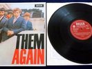 THEM, ‘THEM AGAIN’ A BEAUTIFUL 1st UK 1966 RED DECCA LABEL MONO VINYL LP.