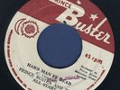 1869 PRINCE BUSTER-HARD MAN FE DEAD-I WON'T LET YOU CRY-SKA  REGGAE 45 7
