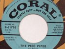 BILLY WILLIAMS The Pied Piper CORAL 45 mod popcorn new breed 7”