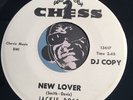 JACKIE ROSS Northern Soul 45 Chess #1920 New Lover b/w Jerk And Twine VG++