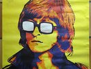 ANCIENNE AFFICHE MICHEL POLNAREFF AUTOGRAPHE POP ART 1970 J.M.PERIER 120 x 80 cm