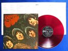 BEATLES Rubber Soul ?JAPAN ODEON RED VINYL? OP-7450 Toshiba Onko LP no Obi