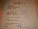 Led Zeppelin Signed LP Inner Sleeve