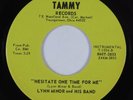 Funk/Deep Soul 45 LYNN MINOR & BAND Hesitate One Time For Me TAMMY NM HEAR