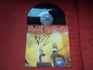 IRON MAIDEN 12 SINGLE SIGNED AUTOGRAPH DICKINSON 45 UK LP RUNNING FREE LIVE RARE