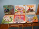 Set of 6 Disney Disneyland Childrens Vinyl LP Album Record VG+ Sleepy Hollow +++