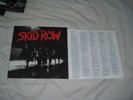 SKID ROW DEBUT '88 LP US HAIR metal SEBASTIAN BACH ORIG IMPORT press NMint
