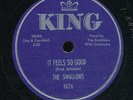 78tk-R&B vocal group -KING 4676-The Swallows