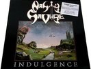 NASTY SAVAGE   INDULGENCE   1987 METAL BLADE / RESTLESS LP w INSERTS   1ST PRESS