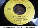 ? E. Rodney Jones 'R & B Time' EX OLDIE Northern Soul 45 HEAR