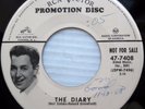NEIL SEDAKA rock promo 45 THE DIARY looks VG++ b/w NO VACANCY looks VG+   F516