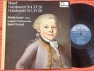 MOZART - Violin Concertos Nos. 4&5 AUCLAIR COURAUD Fontana Holland LP ED1 NM/NM