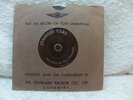 Song of The Standard Car 4” 78 rpm card Record 1933 Durium Products GB Ltd