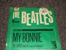 The Beatles My Bonnie w/Tony Sheridan 45 record w/PS MGM