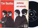THE BEATLES Yesterday b/w Act Naturally Danish 45PS 1965