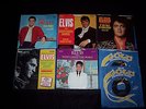 ELVIS PRESLEY-Lot 4, 5,Original Sleeves & 7 Gold standard 45's,ONE NIGHT.