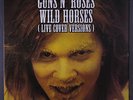 GUNS N' ROSES: Wild Horses LP (Euro, blue vinyl) rare Rock & Pop