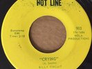 BILLY TIRCUIT - Crying/Around About Noon | RARE NOLA teen Hot Line 45 HEAR