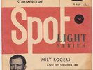 MILT ROGERS Summertime RARE Denmark *only* 45 POPCORN DANCER r&b Perdido HEAR