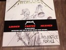 metallica and justice for all  4lp box set new opened mint see shipping info