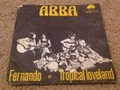 Rare FERNANDO Abba EMI old record cover Tropical Loveland Polar Music Pic Cover