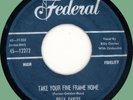 BILLY GAYLES (w/ Ike Turner) Take Your Fine Frame Home 45rpm Federal 1956