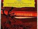 DGG SLPM 138 973 TULIP STEREO German SIBELIUS Symphony No 5 KARAJAN