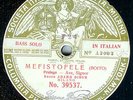 ADAMO DIDUR - MEFISTOFELE / ROBERTO IL DIAVOLO - RARE FONOTIPIA 78 RPM