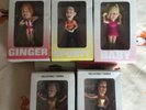Full set of boxed collectable Spice Girls dolls / figures