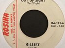 Gilbert & His Blue Notes 60s Tex-Mex R&B 45 on Rosina   Out of Sight   Hear it