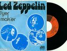 LED ZEPPELIN D'yer Mak'er RARE 1973 Holland ATL 10374 PS VINYL SINGLE 7