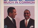 RAY BROWN / MILT JACKSON: Much in Common USA Verve MONO Jazz VINYL LP VG++