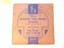 RARE Frank Luther Victor Records More Winnie the Pooh Songs 78 RPM  Vinyl Record