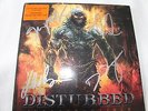 Disturbed Signed indestructable orange flame Vinyl