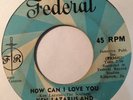 KEN LAZARUS & SOULITES - how can i love you b/w i heard the grapevine FEDERAL 45