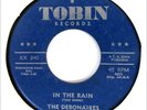 THE DEBONAIRES 45 In The Rain /Spanish Harlem TOBIN Rec LISTEN Roots
