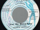 ? 1975 Boss Reggae Derrick Harriott Let Me Down Easy  Crystal Records ?